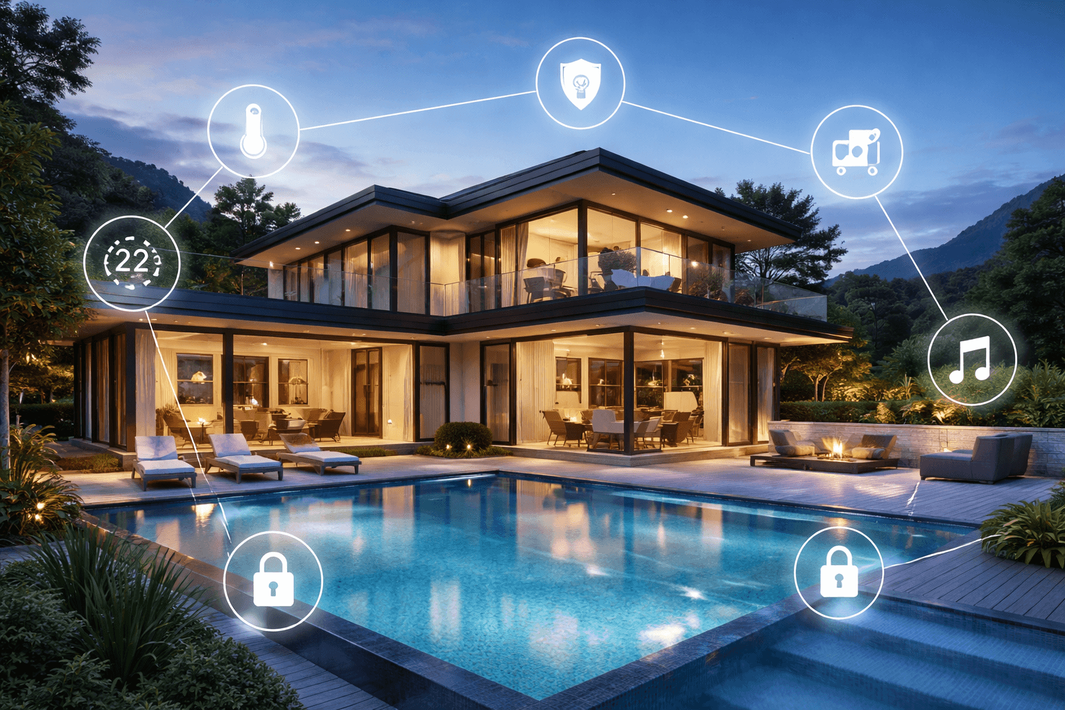 Pametna kuća sa smart sistemima